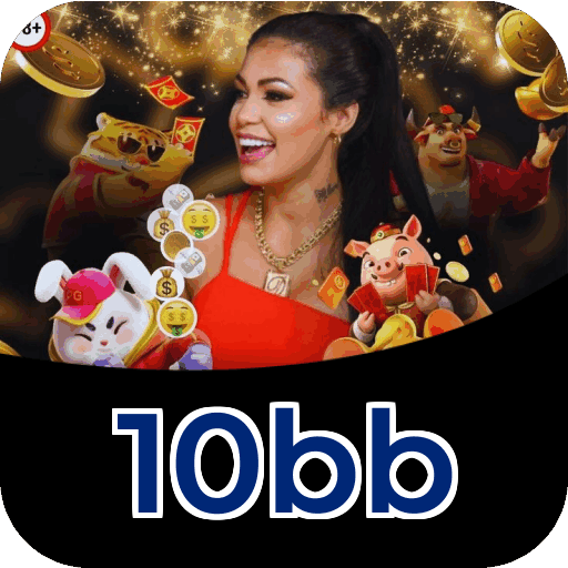 Interface do aplicativo 10bb mostrando jogos disponíveis no iOS e Android